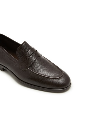 Detail View - Click To Enlarge - MAGNANNI - Leather Penny Loafers