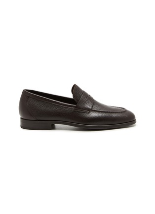 Main View - Click To Enlarge - MAGNANNI - Leather Penny Loafers