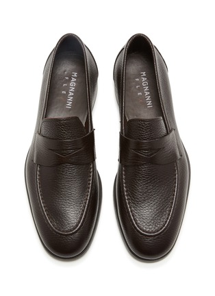 Figure View - Click To Enlarge - MAGNANNI - Leather Penny Loafers