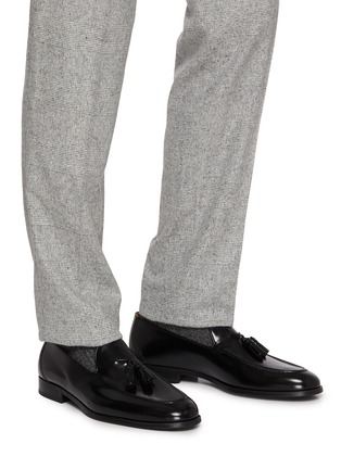 Figure View - Click To Enlarge - MAGNANNI - Tassel Leather Penny Loafers