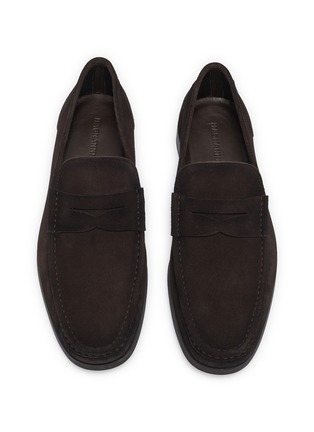 Detail View - Click To Enlarge - MAGNANNI - Suede Penny Loafers