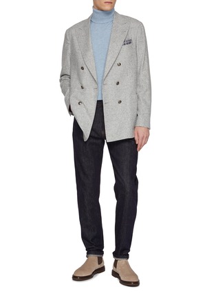 Figure View - Click To Enlarge - BRUNELLO CUCINELLI - Turtle Neck Cashmere Sweater