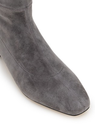 Detail View - Click To Enlarge - PEDDER RED - Brie 35 Suede Thigh High Boots