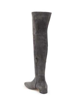  - PEDDER RED - Brie 35 Suede Thigh High Boots