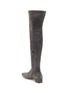 - PEDDER RED - Brie 35 Suede Thigh High Boots