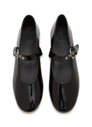 Detail View - Click To Enlarge - PEDDER RED - Serena 25 Patent Leather Pumps