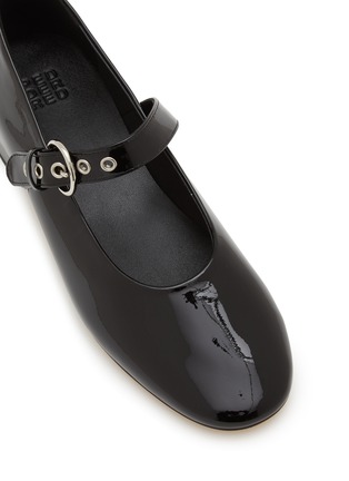 Detail View - Click To Enlarge - PEDDER RED - Serena 25 Patent Leather Pumps