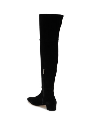  - PEDDER RED - Brie 35 Suede Thigh High Boots