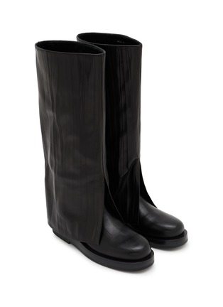 Detail View - Click To Enlarge - PEDDER RED - Meila 40 Knee High Leather Boots