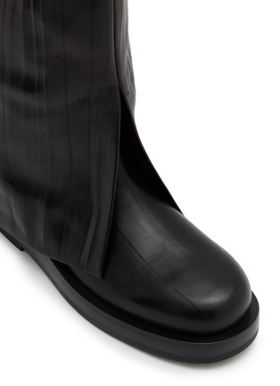 Detail View - Click To Enlarge - PEDDER RED - Meila 40 Knee High Leather Boots