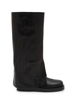 Main View - Click To Enlarge - PEDDER RED - Meila 40 Knee High Leather Boots