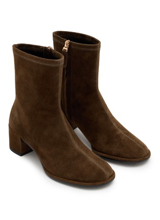 Detail View - Click To Enlarge - PEDDER RED - Christy 55 Suede Ankle Boots