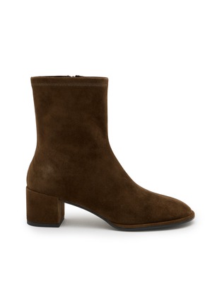 Main View - Click To Enlarge - PEDDER RED - Christy 55 Suede Ankle Boots