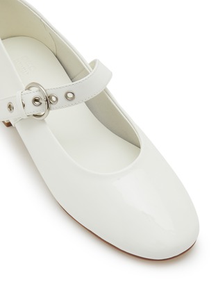 Detail View - Click To Enlarge - PEDDER RED - Serena 25 Patent Leather Pumps