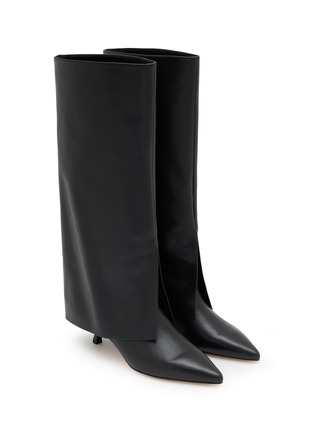 Detail View - Click To Enlarge - PEDDER RED - Cindy 50 Leather Knee High Boots