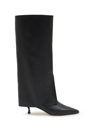 Main View - Click To Enlarge - PEDDER RED - Cindy 50 Leather Knee High Boots