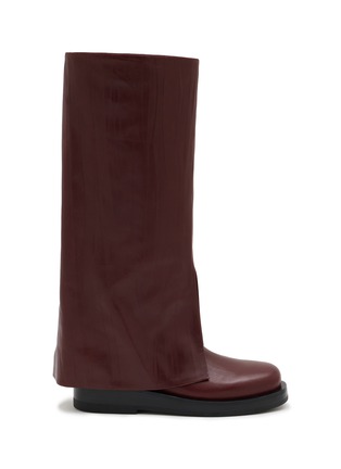 Main View - Click To Enlarge - PEDDER RED - Meila 40 Knee High Leather Boots
