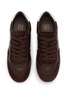 Detail View - Click To Enlarge - PEDDER RED - Sheila Leather Suede Women's Sneakers