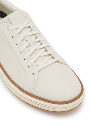 Detail View - Click To Enlarge - COLE HAAN - Skyweave Cupesole Concept Leather Low Top Men's Sneakers