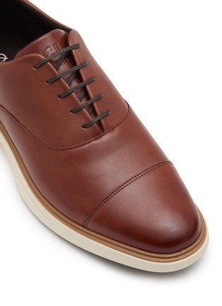 Detail View - Click To Enlarge - COLE HAAN - ØriginalGrand Leather Oxford Shoes