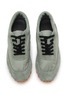 Detail View - Click To Enlarge - PEDDER RED - Flae Maxi Nylon Suede Women's Sneakers