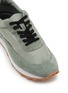 Detail View - Click To Enlarge - PEDDER RED - Flae Maxi Nylon Suede Women's Sneakers