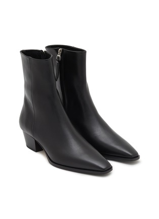 Detail View - Click To Enlarge - AEYDE - Serena 40 Leather Ankle Boots