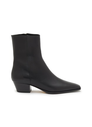 Main View - Click To Enlarge - AEYDE - Serena 40 Leather Ankle Boots