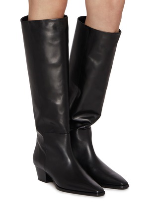 Figure View - Click To Enlarge - AEYDE - Serena 40 Leather Boots