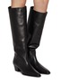 Figure View - Click To Enlarge - AEYDE - Serena 40 Leather Boots