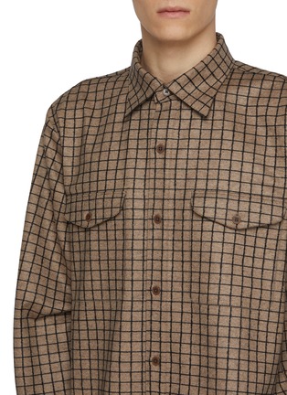  - J∞QUALITY - Flap Pocket Check Shirt