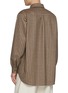 Back View - Click To Enlarge - J∞QUALITY - Flap Pocket Check Shirt