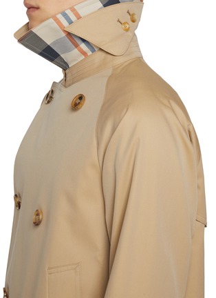  - J∞QUALITY - Button Up Short Cotton Trench Coat