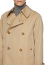  - J∞QUALITY - Button Up Short Cotton Trench Coat