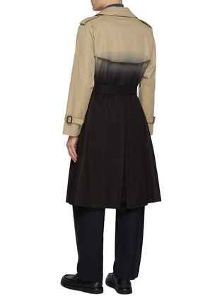 Back View - Click To Enlarge - J∞QUALITY - Ombré Dyed Trench Coat
