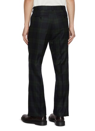 Back View - Click To Enlarge - J∞QUALITY - Chequered Straight Leg Pants