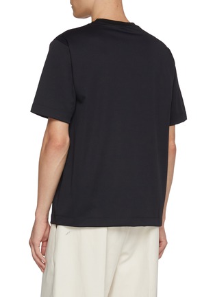 Back View - Click To Enlarge - J∞QUALITY - Washi Yarn Crewneck T-Shirt