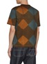 Back View - Click To Enlarge - J∞QUALITY - Square Dyed Cotton T-Shirt