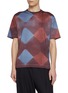 Main View - Click To Enlarge - J∞QUALITY - Square Dyed Cotton T-Shirt