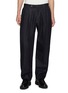 Main View - Click To Enlarge - J∞QUALITY - Pleated Tapered Wool Cotton Pants