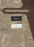  - J∞QUALITY - Single Breasted Chequered Tweed Wool Blazer