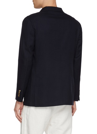 Back View - Click To Enlarge - J∞QUALITY - Double Breasted Wool Blazer