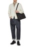 Figure View - Click To Enlarge - J∞QUALITY - MA-1 Zip Up Cashmere Silk Flight Jacket