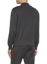 Back View - Click To Enlarge - J∞QUALITY - MA-1 Zip Up Cashmere Silk Flight Jacket