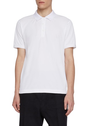 Main View - Click To Enlarge - J∞QUALITY - Washi Half Button Polo Shirt
