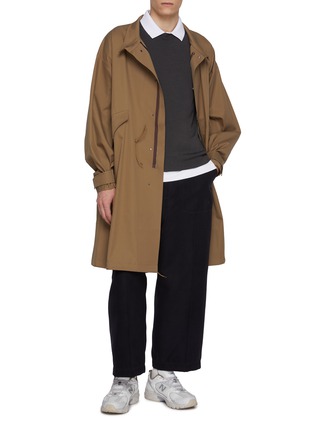 Figure View - Click To Enlarge - J∞QUALITY - Crewneck Cashmere Silk Knit Sweater