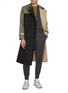Figure View - Click To Enlarge - J∞QUALITY - Short Sleeve Crewneck Cashmere Silk Knit Top