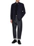 Figure View - Click To Enlarge - J∞QUALITY - Crewneck Cashmere Silk Knit Sweater