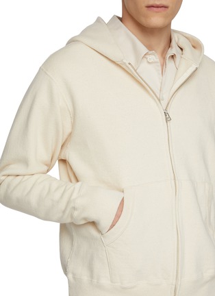  - J∞QUALITY - Hooded Zip Up Cotton Sweatshirt