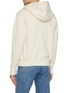 Back View - Click To Enlarge - J∞QUALITY - Hooded Zip Up Cotton Sweatshirt